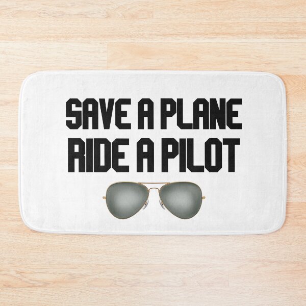 Item preview, save a plane ride a pilot with glasses designed and sold by LannisterOnMars.