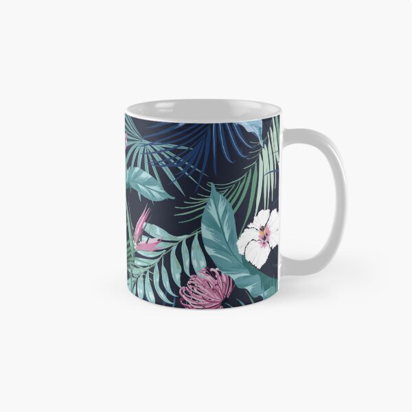 Item preview, Tropical dark flowers with red and white designed and sold by klimov0101.
