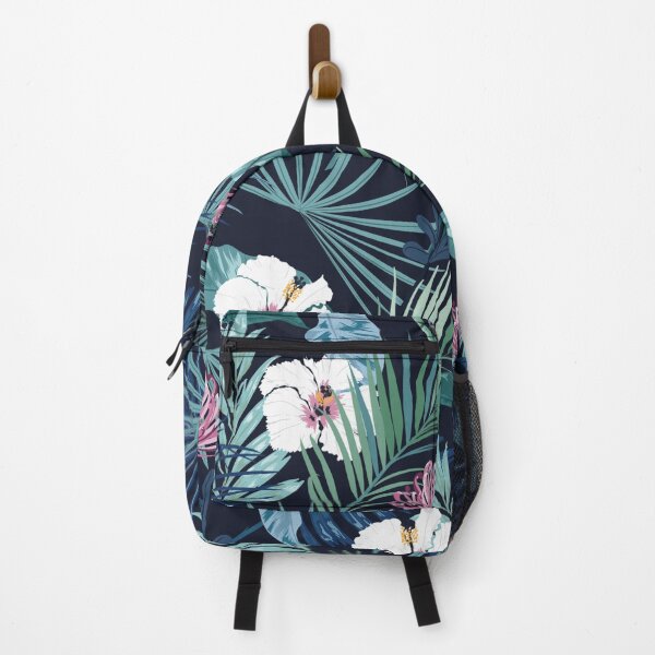 Item preview, Tropical dark flowers with red and white designed and sold by klimov0101.