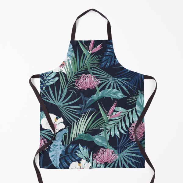 Item preview, Tropical dark flowers with red and white designed and sold by klimov0101.