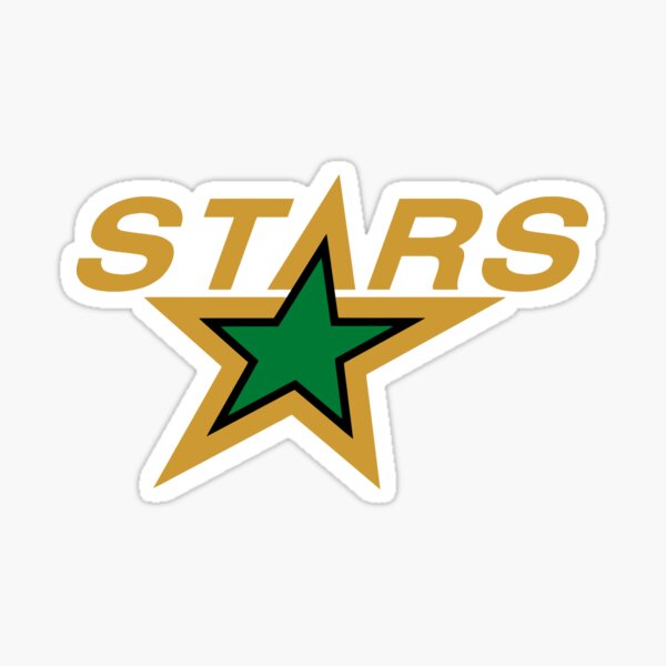 Dallas Stars Mascot Sticker / Decal, Victor E. Green Mascot Sticker 🏒