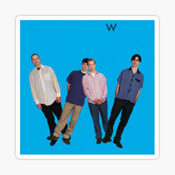 Weezer , music, weezer coffe, weezer color, weezer glory, weezer new, weezer for, weezer two Sticker