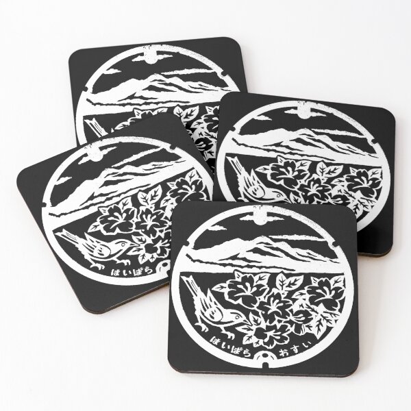 Item preview, Bird in nature on manhole in Japan designed and sold by mattraski.