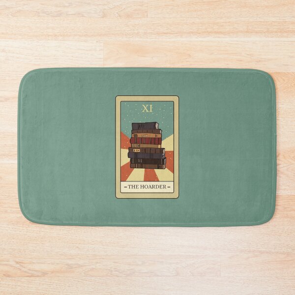 Item preview, Stack of Books Tarot Card - The Hoarder designed and sold by shmodev.