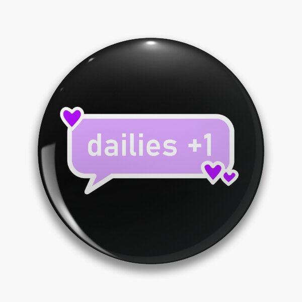 Item preview, DAILIES +1 | MMORPG RPG Gamer Girl PC Gift designed and sold by minniedreamer.