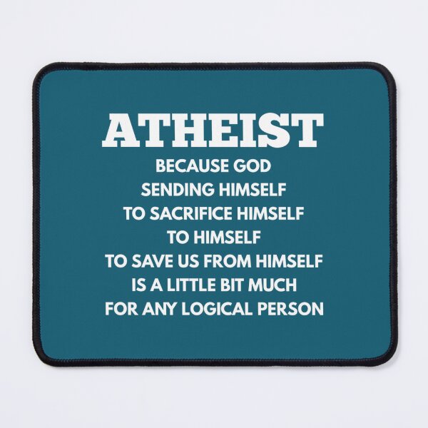 Item preview, FUNNY ATHEIST LOGIC ANTI-RELIGIOUS SHIRTS AND GIFTS designed and sold by Alexihite.