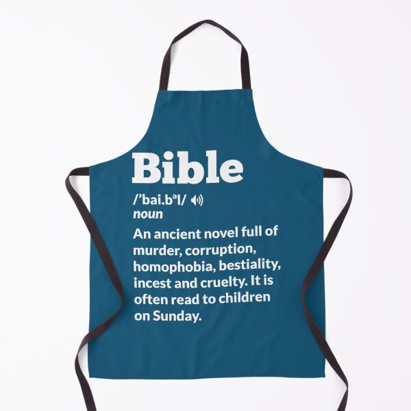 Item preview, Funny Atheist Bible Definition designed and sold by Alexihite.
