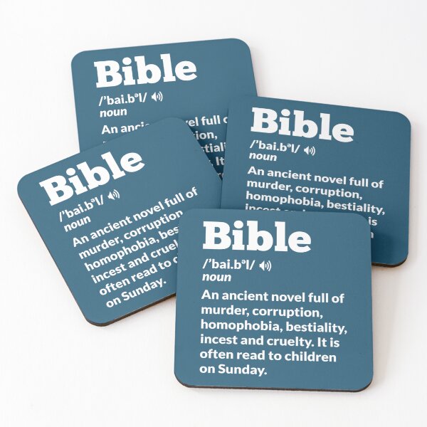 Item preview, Funny Atheist Bible Definition   designed and sold by Alexihite.