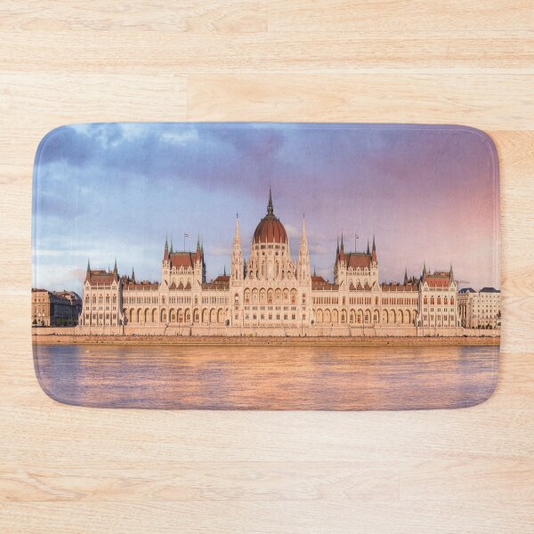 Item preview, Hungarian Parliament at sunrise in Budapest, Hungary designed and sold by mitzobs.