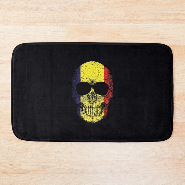 Item preview, Skull Romania Flag designed and sold by pretty4u.