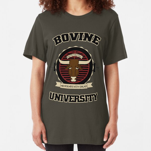 Bovine University Slim Fit T-Shirt