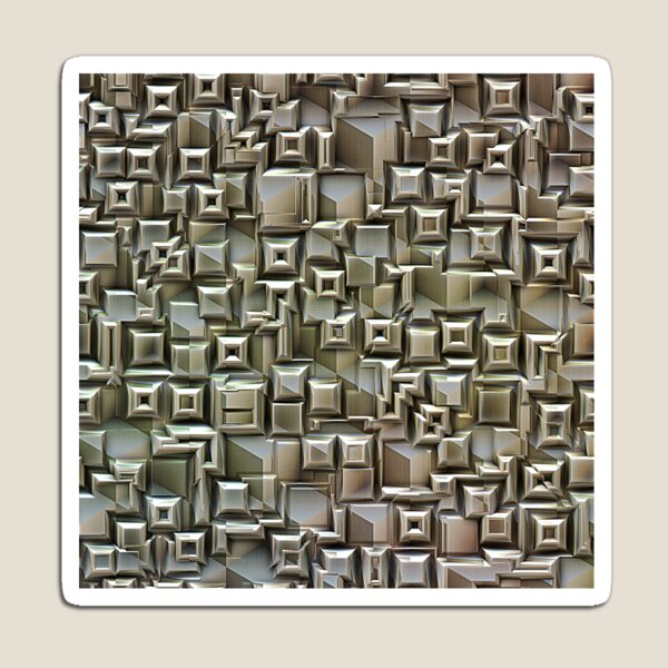Item preview, Textural 3D Metallic Structure designed and sold by Phil Perkins.
