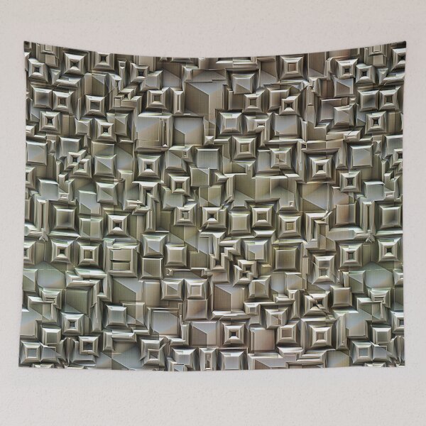 Item preview, Textural 3D Metallic Structure designed and sold by Phil Perkins.