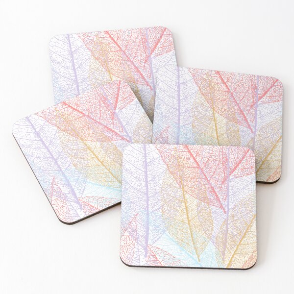 Item preview, Transparent leaves pattern designed and sold by klimov0101.