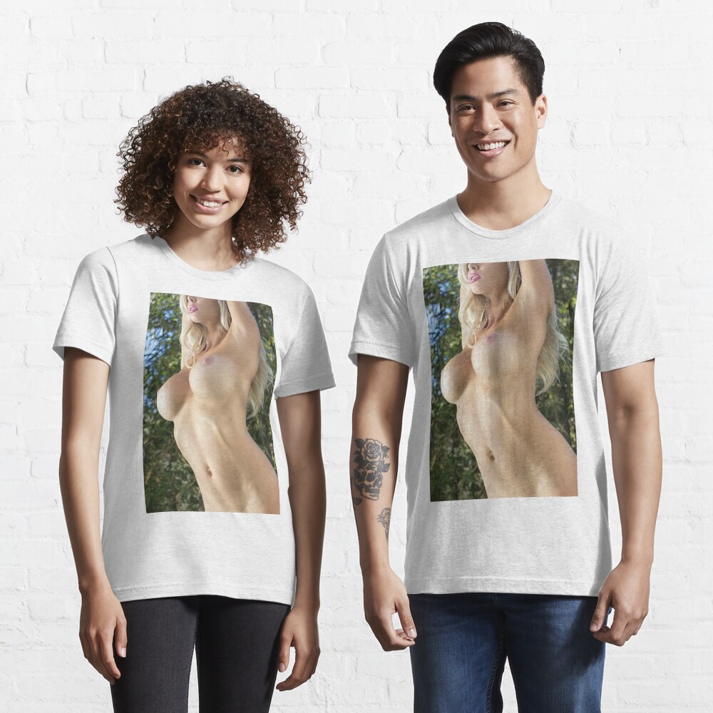 Beautiful Nude Female Sexy Naked Body Topless Female Nude Model Erotic Female Nude T Shirt 