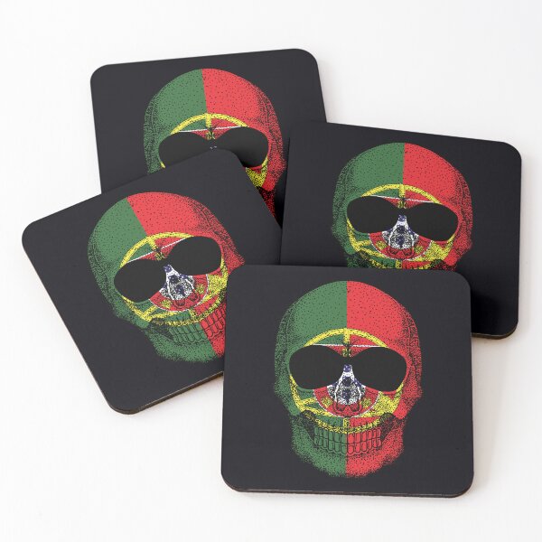 Item preview, Skull Portugal Flag designed and sold by pretty4u.