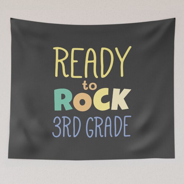 Item preview, Ready to Rock third grade designed and sold by Think4Prints.