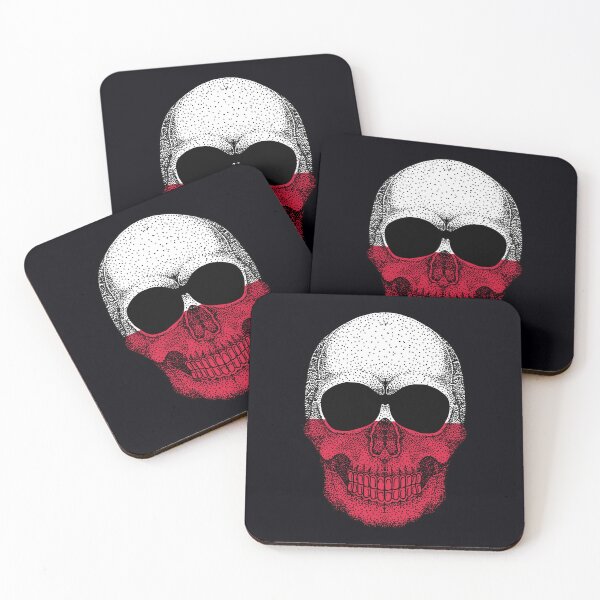 Item preview, Skull Poland Flag designed and sold by pretty4u.