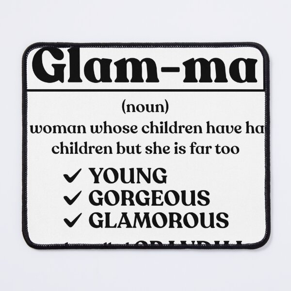 Item preview, Funny Grandma,Glamma, Grandmother Gift, Mothers Day,Glamma Gift,grandma birthday, Glamma Funny designed and sold by LeeBouti.