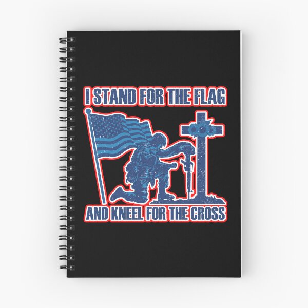 Item preview, I Stand For The Flag And Kneel For The Fallen designed and sold by WoodburyLake.