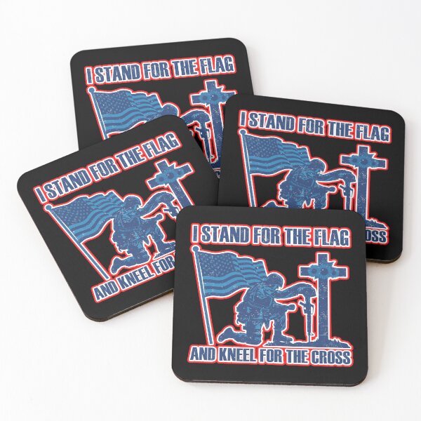Item preview, I Stand For The Flag And Kneel For The Fallen designed and sold by WoodburyLake.