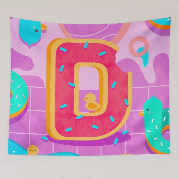 Item preview, D for donuts & ducks designed and sold by no-eye-deer.