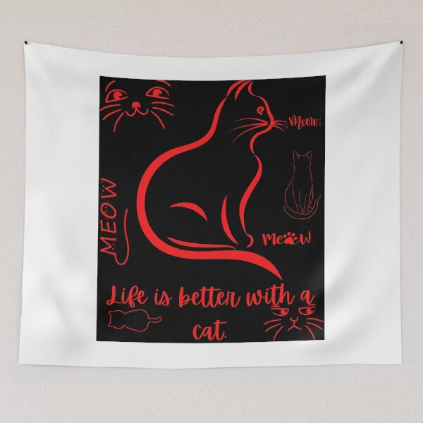 Item preview, Cat arts designed and sold by RAJSHIVA.
