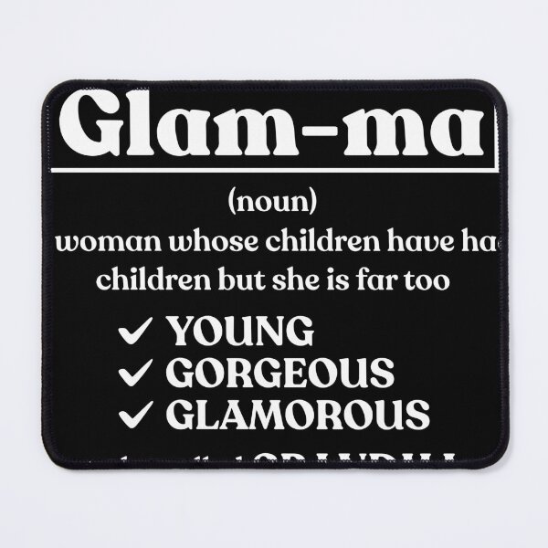 Item preview, Funny Grandma,Glamma, Grandmother Gift, Mothers Day,Glamma Gift,grandma birthday, Glamma Funny designed and sold by LeeBouti.