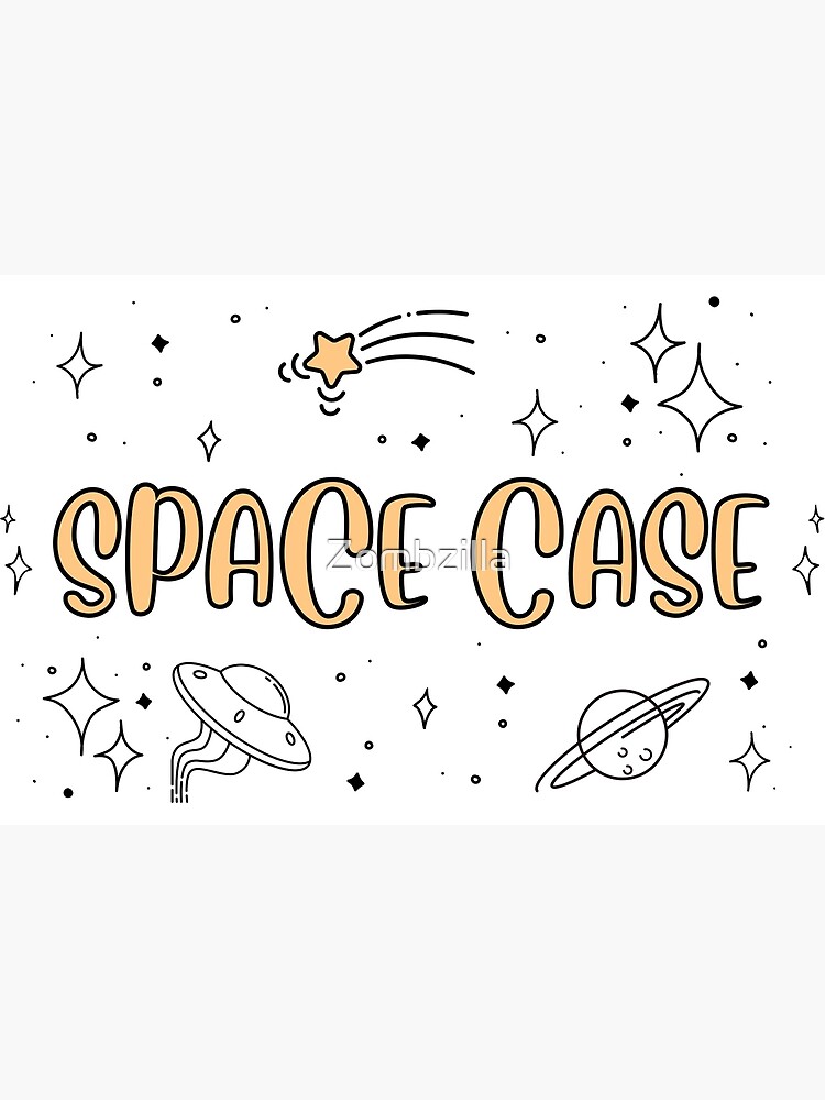 "Space Case Stars and Poster for Sale by Zombzilla Redbubble