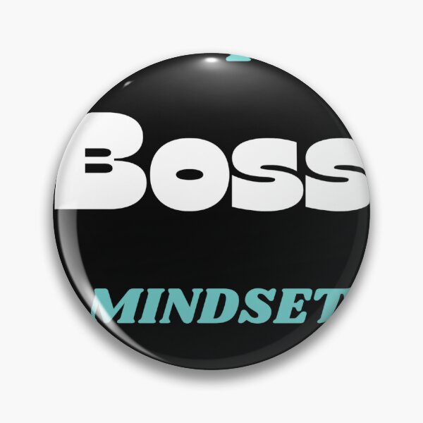 Item preview, the boss mindset designed and sold by RiggsBubble.