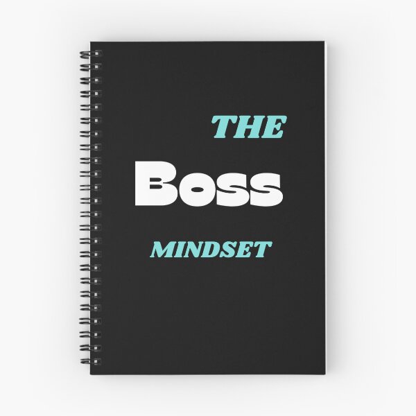 Item preview, the boss mindset designed and sold by RiggsBubble.