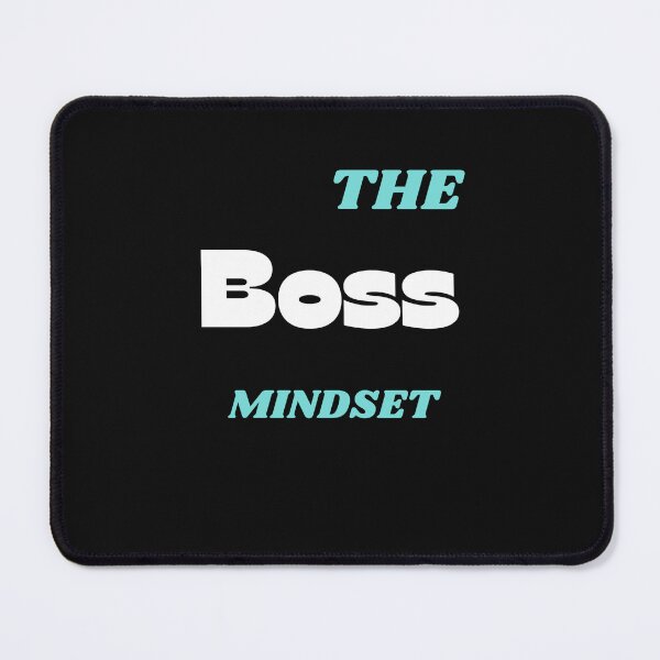 Item preview, the boss mindset designed and sold by RiggsBubble.