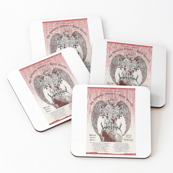 Item preview, Mayhem Watain 2022 Tour designed and sold by wmadre8o.