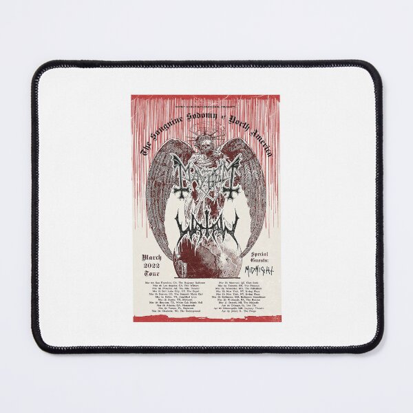 Item preview, Mayhem Watain 2022 Tour designed and sold by wmadre8o.