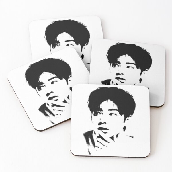 Item preview, Cha Eun Woo Black on White Photo Print designed and sold by Daebakshop.
