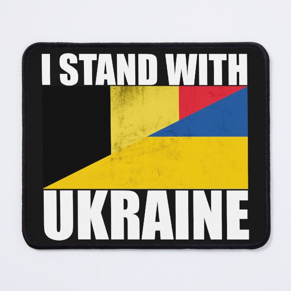 Item preview, Belgians Stand With Ukraine - Vintage Flags and White Text designed and sold by ForUkraine2022.