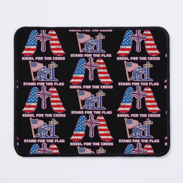 Item preview, I Stand For The Flag And Kneel For The Cross  designed and sold by WoodburyLake.
