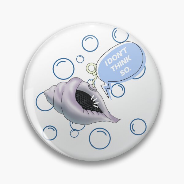 Item preview, Magic conch says  I  dont think so. bubbles. Magic shell designed and sold by T-Look.
