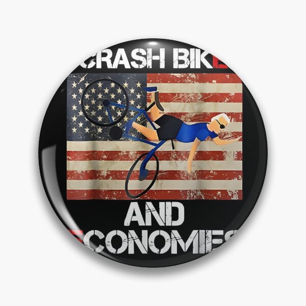 Item preview, Funny I Crash Bikes And Economies designed and sold by Dex-Shop.