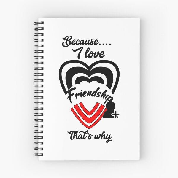 Item preview, Because I love friendship, that's why...  designed and sold by Chakilogy.