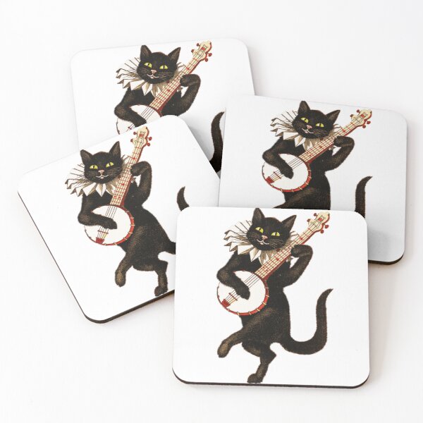 Item preview, Catsy the Musician designed and sold by Benlaniboutique.