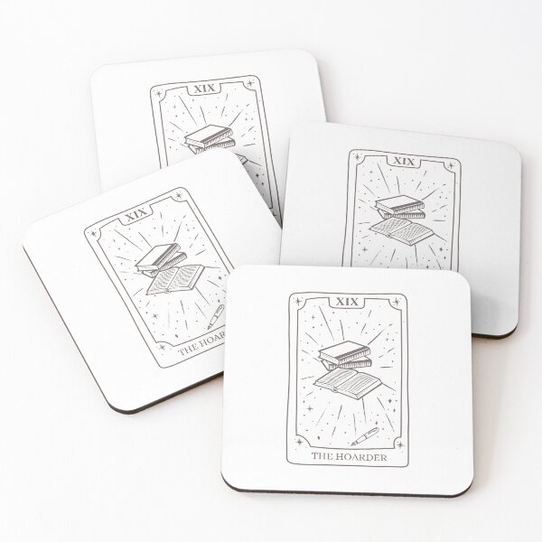 Item preview, Stack of Books Tarot Card - The Hoarder designed and sold by shmodev.