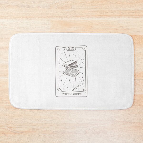 Item preview, Stack of Books Tarot Card - The Hoarder designed and sold by shmodev.