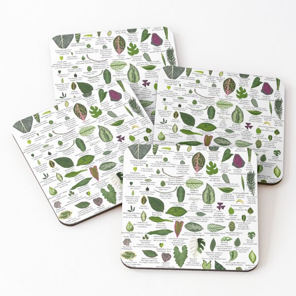 Item preview, Houseplant leaves  designed and sold by thehat24.