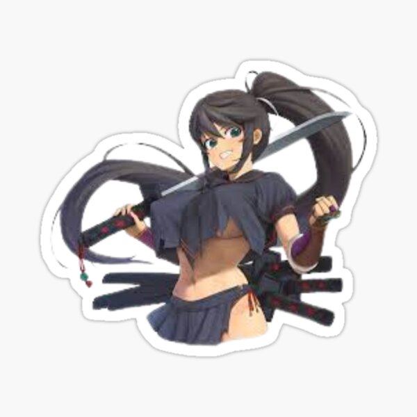 Kato Megumi Senran Kagura Asuka Homura Sistine Fibel ARBB Anime Sticker Decal 