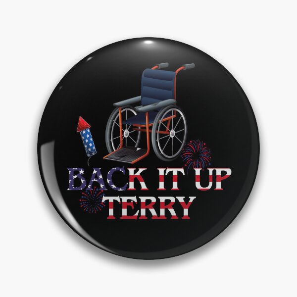 Item preview, Back It Up Terry 4th Of July Firework American US Flag designed and sold by Tatus Brinal.