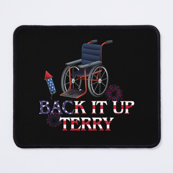 Item preview, Back It Up Terry 4th Of July Firework American US Flag designed and sold by Tatus Brinal.