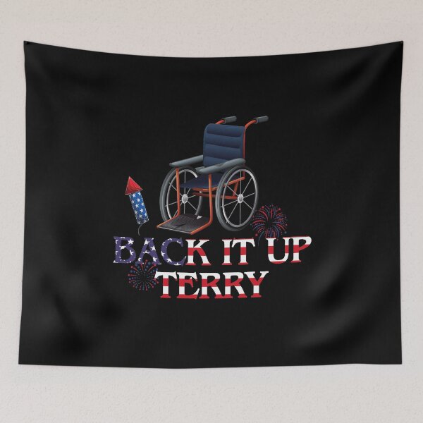 Item preview, Back It Up Terry 4th Of July Firework American US Flag designed and sold by Tatus Brinal.