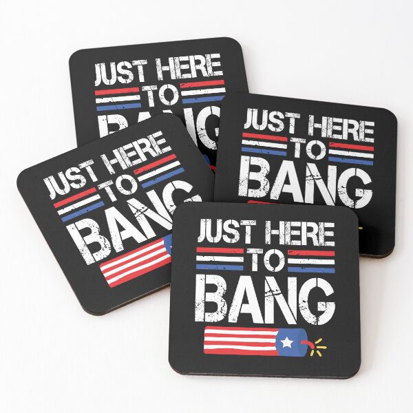 Item preview, Fourth of July 4th of July I'm Just Here To Bang Patriotic designed and sold by Tatus Brinal.