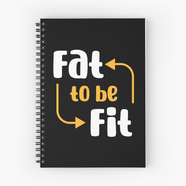 Item preview, FAT TO BE FIT CYRCLE Weight Loss fitness Motivation  designed and sold by Drago Art.